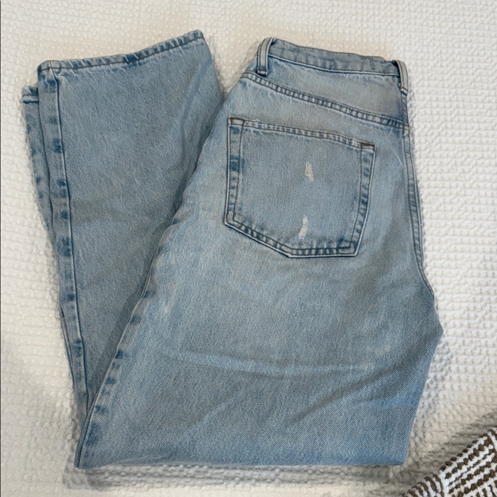 We The Free Women's Light Wash Wide Leg Jeans